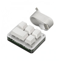 5-Key Keypad Hot-Swappable Custom Macro Keypad Blank Keycaps