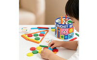 Wood Stick Brain Teaser Toy Educational Color Sorting Wooden Toy Child-Centered