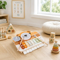 Electronic Piano Drum Colorful Musical Activity Table STEAM Activities