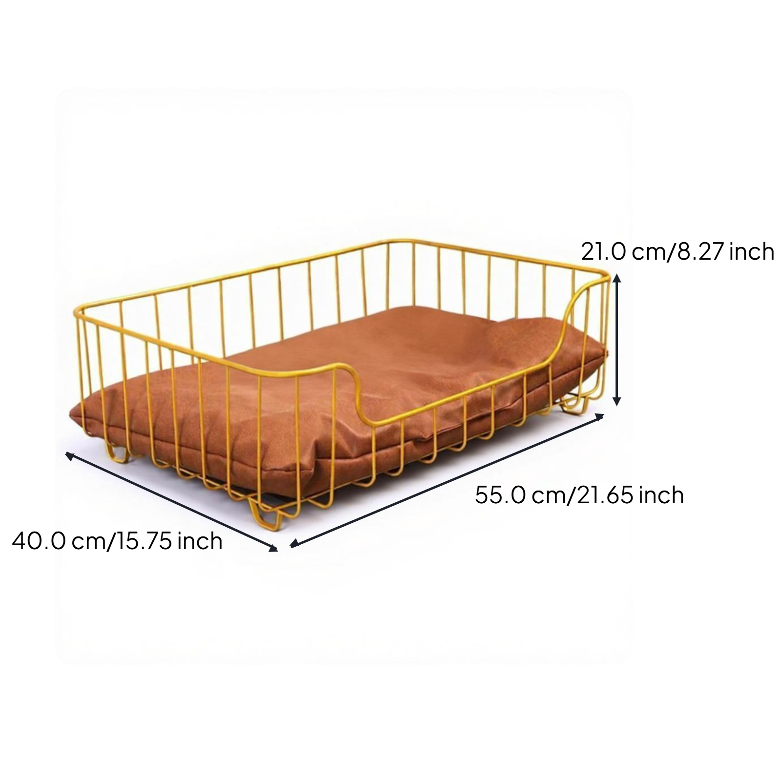 Washable dog cooling bed