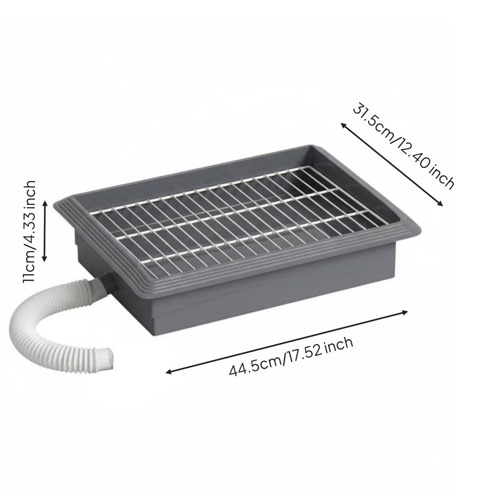 Flushable Dog Toilet Easy to Clean Drainage Drain Dog Toilet Pet Supplies for Training