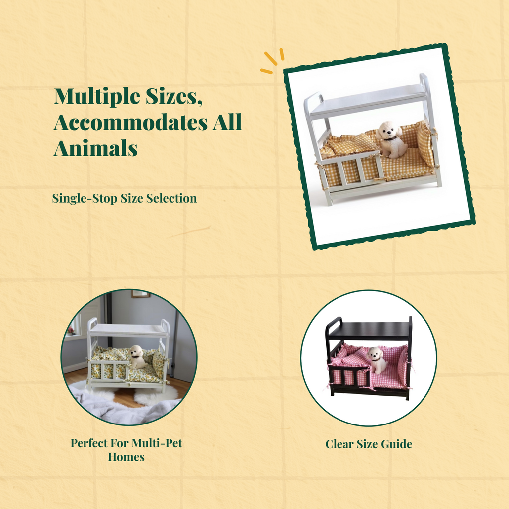 Dog Bed, Iron Frame Pet Bed, Comfortable Support, Non-Slip, Indoor Sleeping Mat for Large and Small Dogs