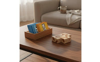 Double-Sided Card Game Interactive Learning Wooden Thinking Blocks Educational
