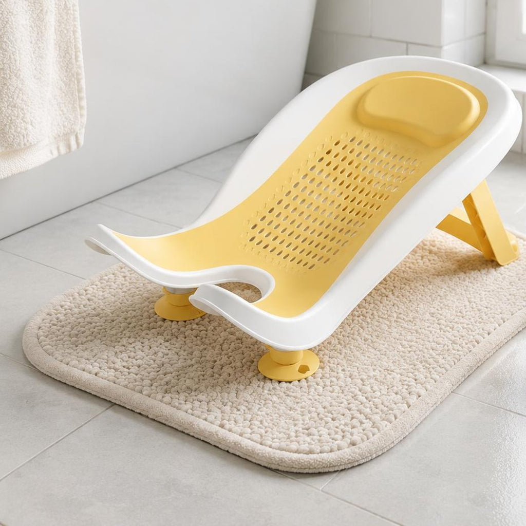 Infant Wash Tub Drainage Holes Baby Washing Basin Suction Cups