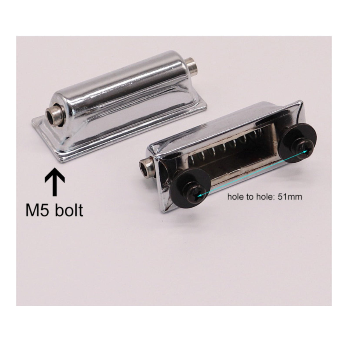 Snare Drum Lug Lightweight Double-Ended Drum Lug Silver Musical Equipment