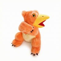 Dinosaur Wristband Embroidered Eyes Soft Dinosaur Puppet Role Play for Children
