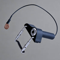 Clamp-on Violin Pickup Circular Opening Wood Contact Violin Pickup Black