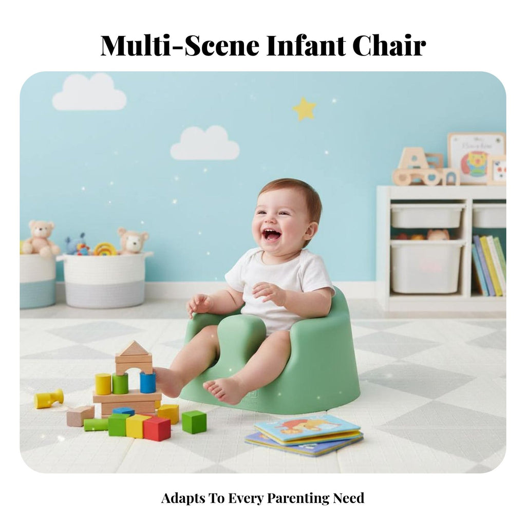 Inflatable Learn-to-Sit Sofa Portable Sitting Assistant Built-in Air Pump