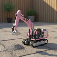 1:64 Rc Digger Portable Size Mini Digger Toy Rechargeable Battery for Children