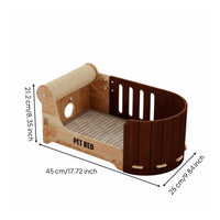 Feline Scratcher Lounge Wear-Resistant Feline Scratch Board Bed No Shedding