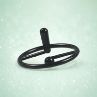 Floating Exclamation Point Mesmerizing Motion Levitating Rotating Fidget