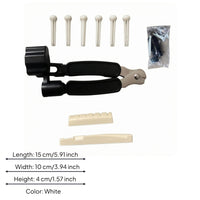 Guitar String Winder Multi-Function Guitar Bridge Peg Puller for Musicians