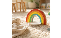 Rainbow Arch Stacking Toy Solid Wood Wooden Rainbow Stacker
