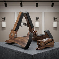 Foldable Ukulele Stand Solid Wood Foldable Violin Stand Portable Music Accessory