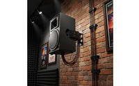 Multi Angle Design Speaker Wall Mount Home Theater Speaker Wall Bracket Easy Installation Audio Mounting Hardware Vertical and Horizontal Adjustment for KTV, Surround Sound