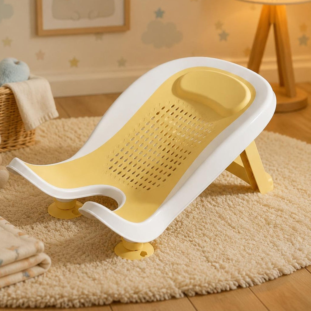 Infant Wash Tub Drainage Holes Baby Washing Basin Suction Cups