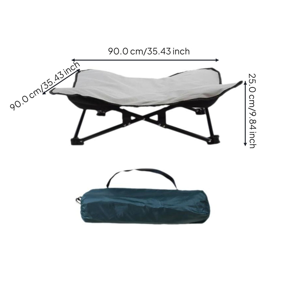 Waterproof raised pet bed