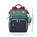 Baby Backpack Crib Padded Base Foldable Travel Crib for Parents, Babies