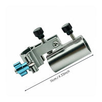 Fishing Chair Mount Aluminum Alloy Rod Holder Bracket Anti-Loss Screws Universal for Anglers