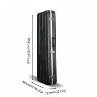 Electric Guitar Case Waterproof Electric Bass Guitar Case Humidity-resistantProof for, Air Travel