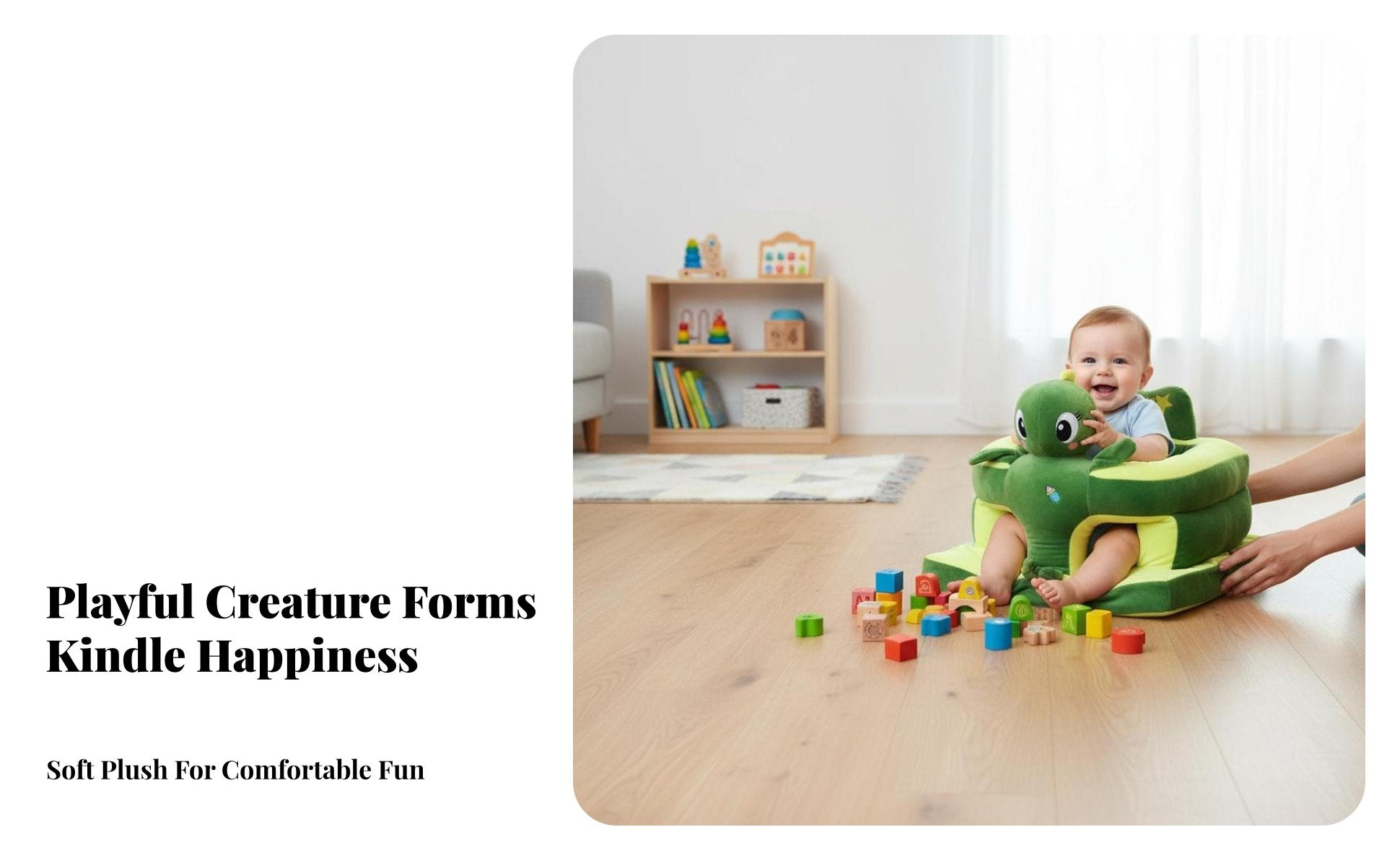 Soft Creature Chair Anti-Fall Design Sit-up Coach Soft and Comfortable