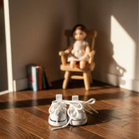 20cm Doll Shoes Macaron Colors Miniature Canvas Sneakers Versatile Design