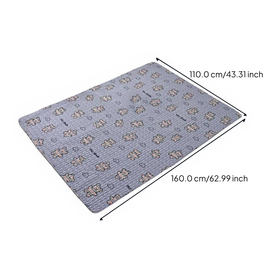 Pet cooling mat, non-slip cotton