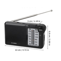Analog Pocket Radio Compact Pocket Radio Portable