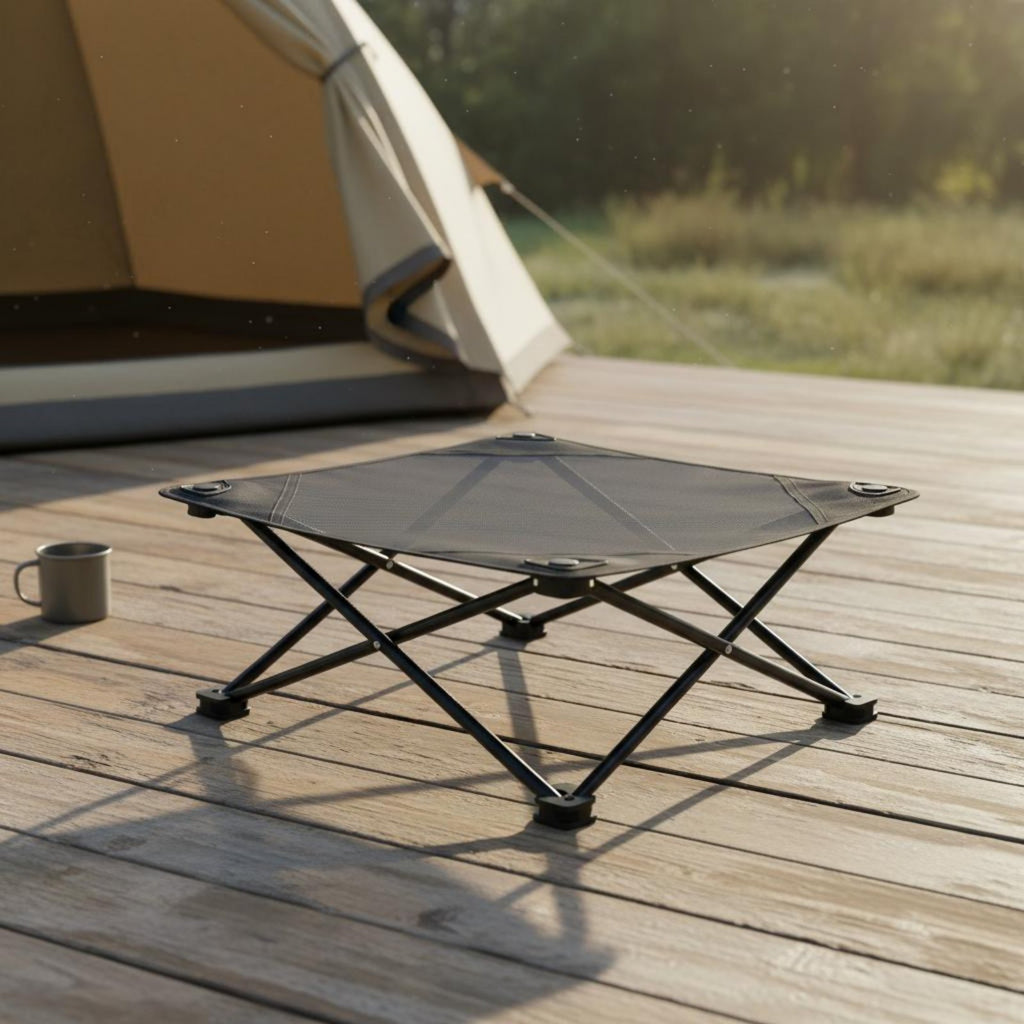 Folding Dog Bed Moisture-Proof Raised Pet Cot Year-Round for Outdoor, Camping