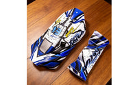 1:12 RC Car Body Shell Painted Finish Blue RC Body Shell Hobby Part for Wltoys Model