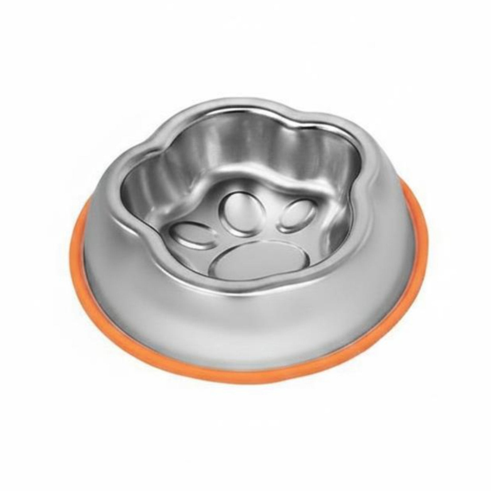 Slow Feeder Pet Bowl Easy to Clean Anti-Choke Dog Bowl Rounded Edges Stainless Steel for Dogs, Kittens