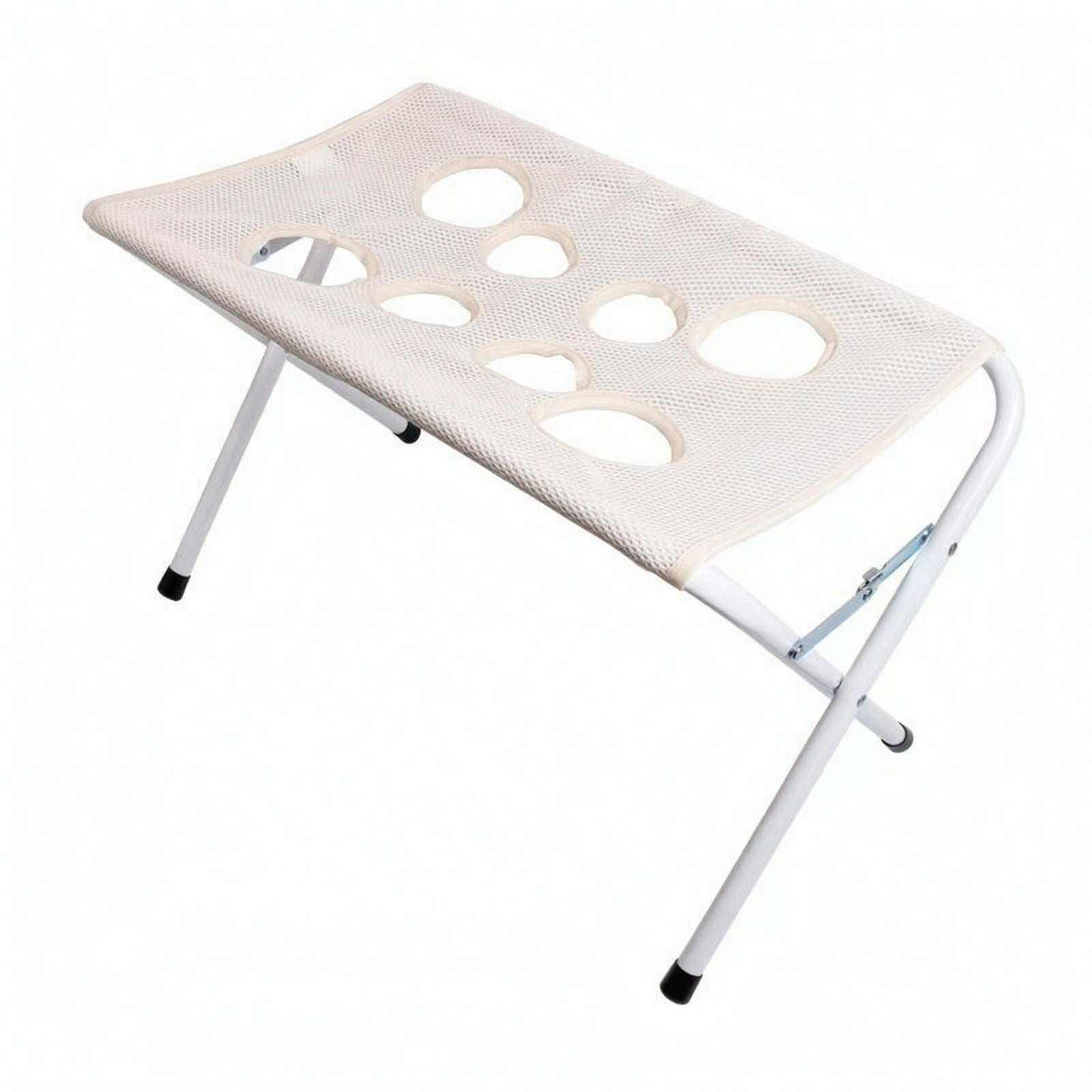 Mesh Grooming Stand Quick Drying Collapsible Dog Washing Station Eight-Hole