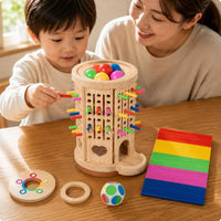 Wooden Stick Balance Game Interactive Kids Plaything Early Learning for Children