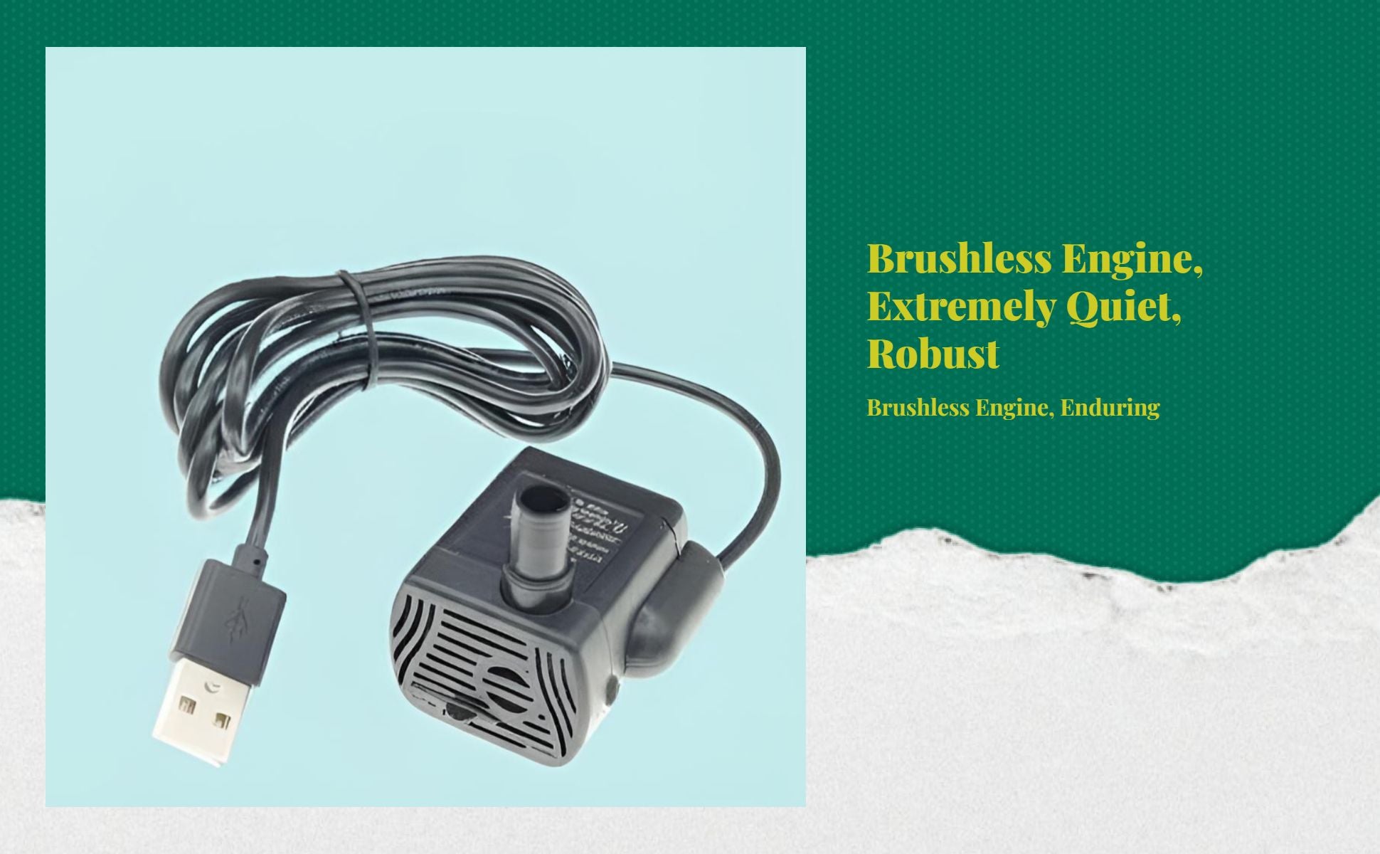 Silent adjustable aquarium pump