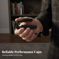 Guitar Capo Compact Design Quick Change Capo Preserving Padding Fretboard Clamp for Music Class