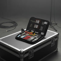 Guitar Repairing Maintenance Tool Kit Professional Grade Guitar Maintenance Kit Portable Carrying Case Luthier Repair Tools for Luthiers