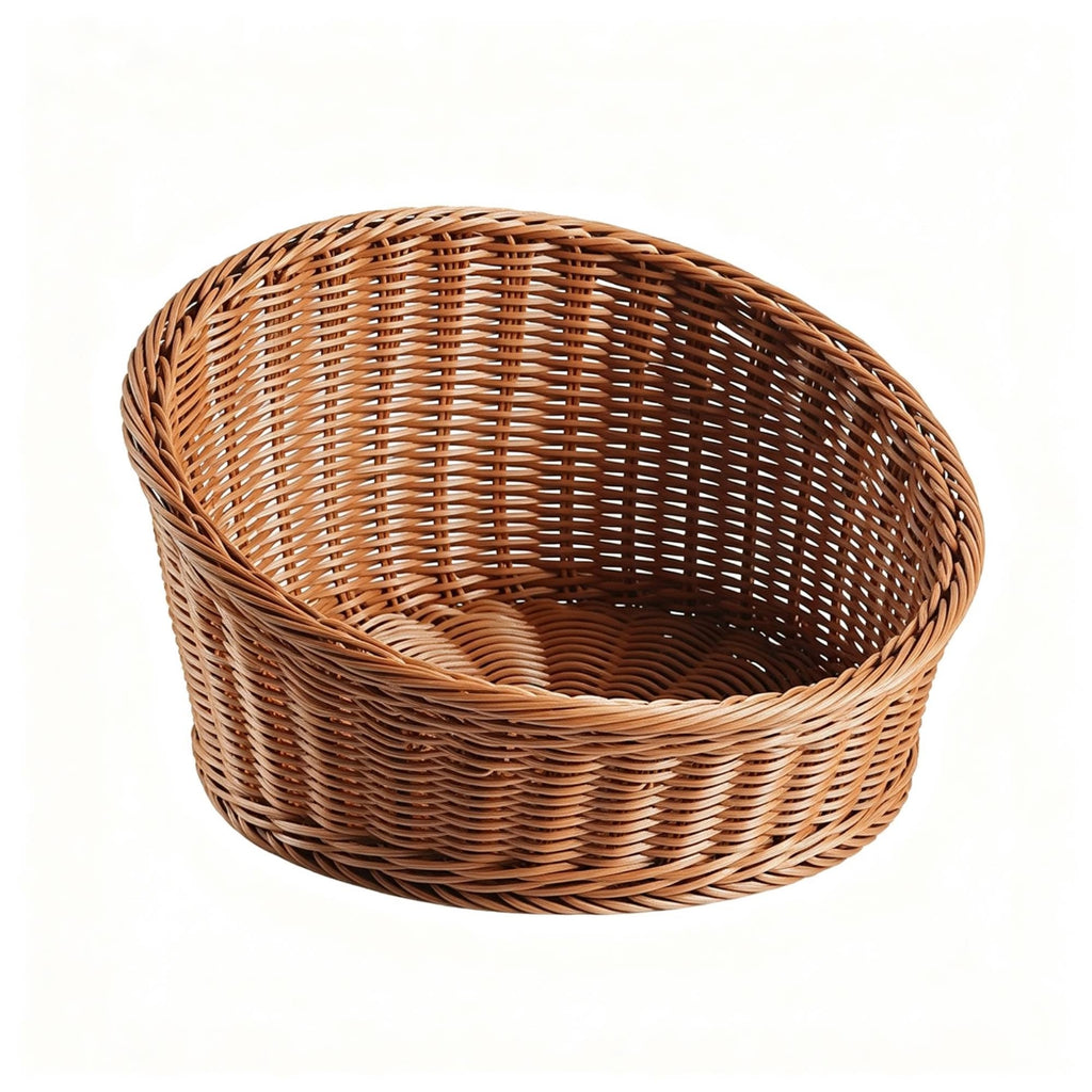 Rattanpet-Style Bed Slantedaccessible Pet Bed Scratch Pad Animal Furniture
