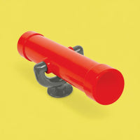 Kids Toy Telescope Long-Lasting Mounted Playground Telescope Plastic Toy Spyglass Wear Resistant Playhouse Attachment Sturdy