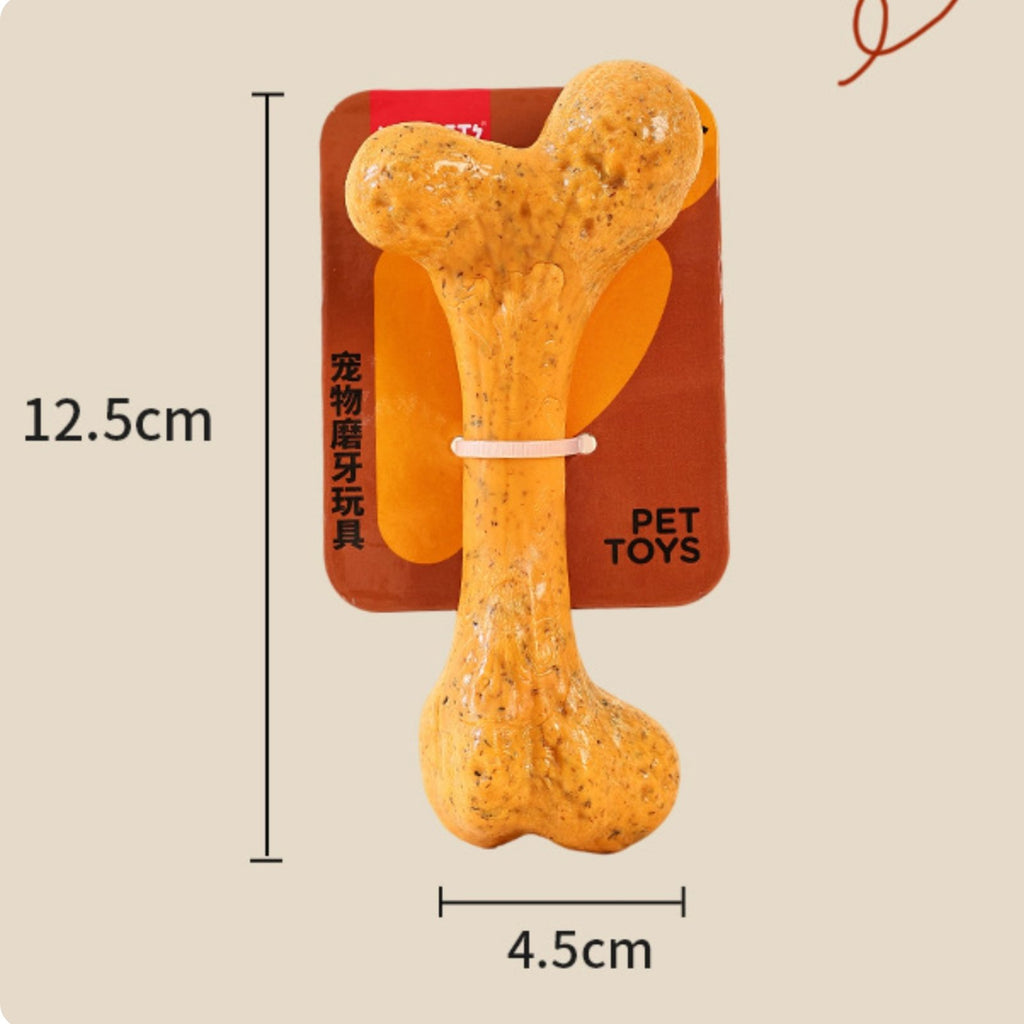 Beef Flavored Gnaw Bone Bite Resistant Dog Gnaw Bone Pet Supply Enrichment Toy for Training