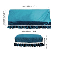 Piano Dust Cover Navy Electric Piano Cover Easy to Clean Music Accessory