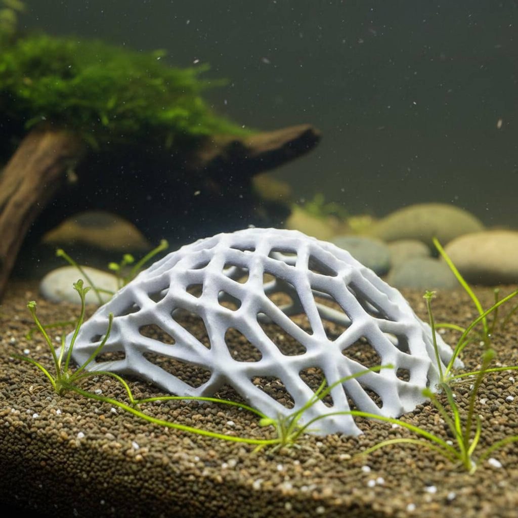 Shrimp Hiding Cave Stress Relief Aquarium Cave Tunnel Easy to Clean