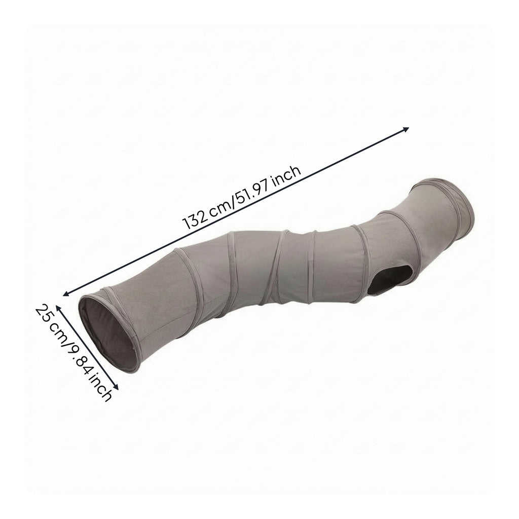 Foldable Cat Tunnel Multi-Section Cat Tunnel Waterproof for Investigate