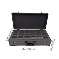 Aluminum Card Case Combination Locks Hard Card Case Reinforced Corners