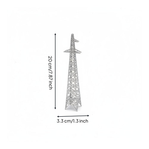 3 Pieces Powerline Pylon Model Educational Power Pylon Model True to Scale