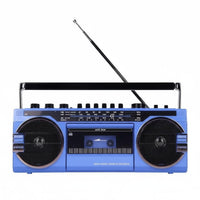 Retro Boombox Recording Function Bluetooth Cassette Player for Outdoor, Students