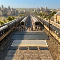 HO Scale Station Platform Unassembled Station Platform Kit Realistic