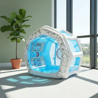 Space Station Playhouse Includes 6 Balls Inflatable Space House for Home