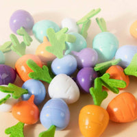 Radish Pulling Memory Game Montessori Inspired Carrot Harvest Game