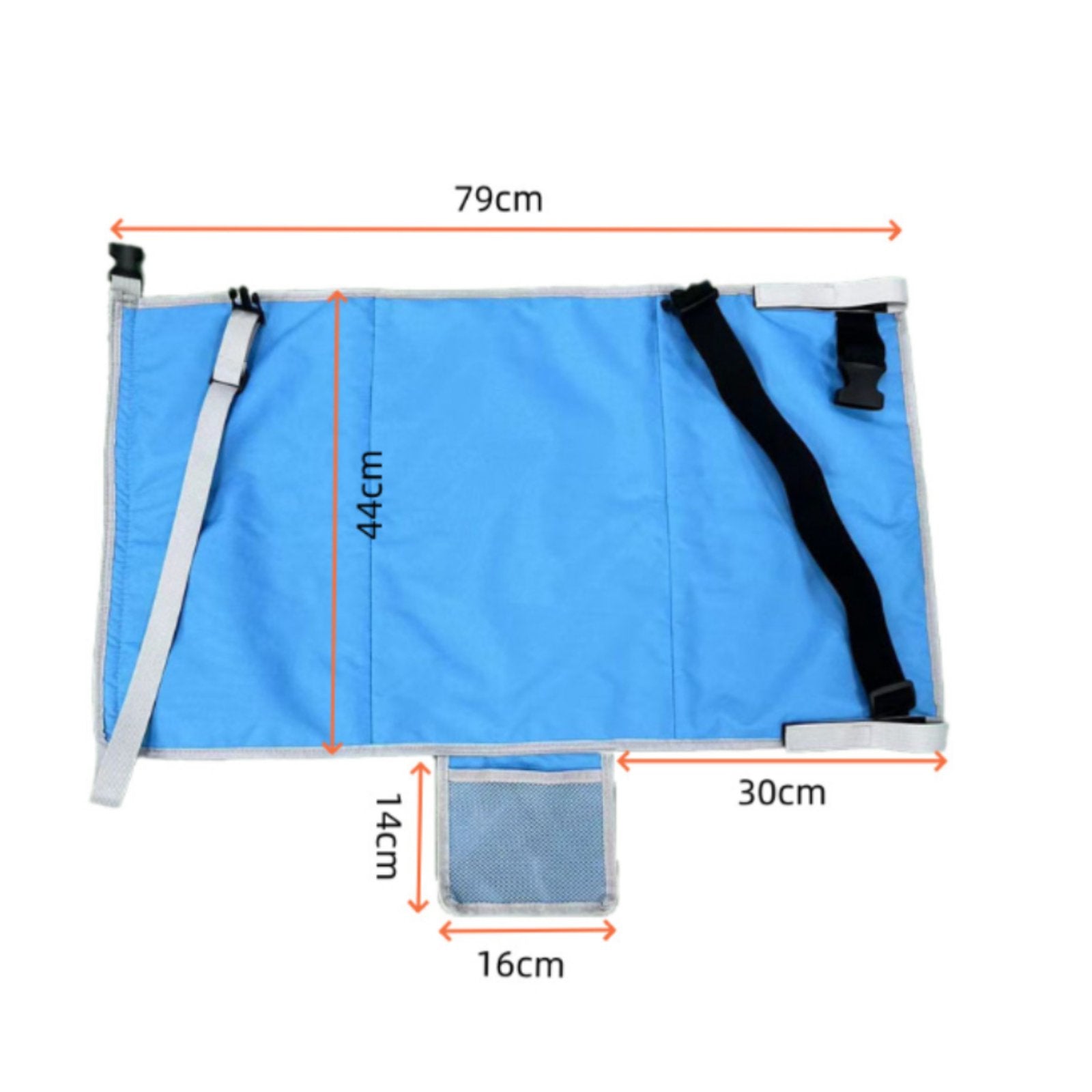 Airplane Bed Adjustable Airplane Seat Extender Foldable for Babies