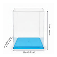 Dustproof Display Container Transparent Acrylic Display Container Rigid